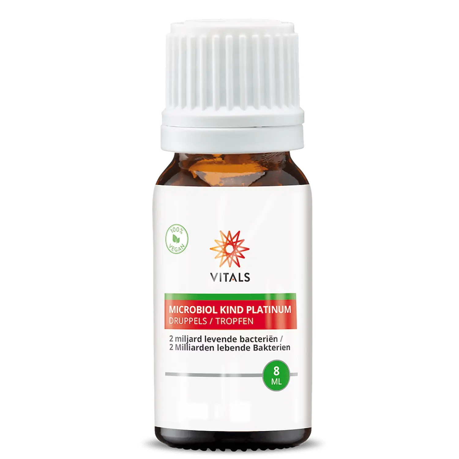 Vitals Microbiol Kind Platinum Tropfen, 8 ml = 16 Tagedosen  EAN: 8716717004706
