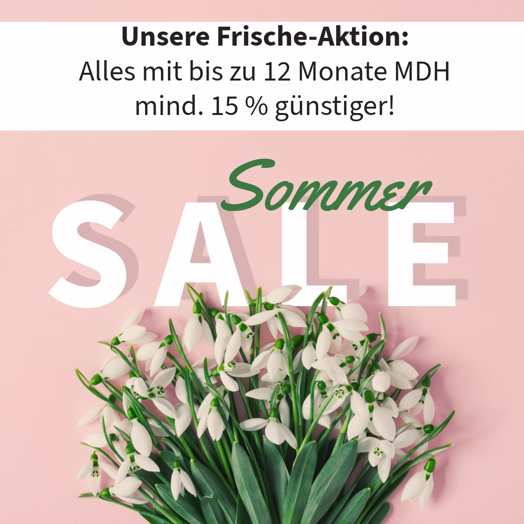 Sparen bis MHD 09.2026!