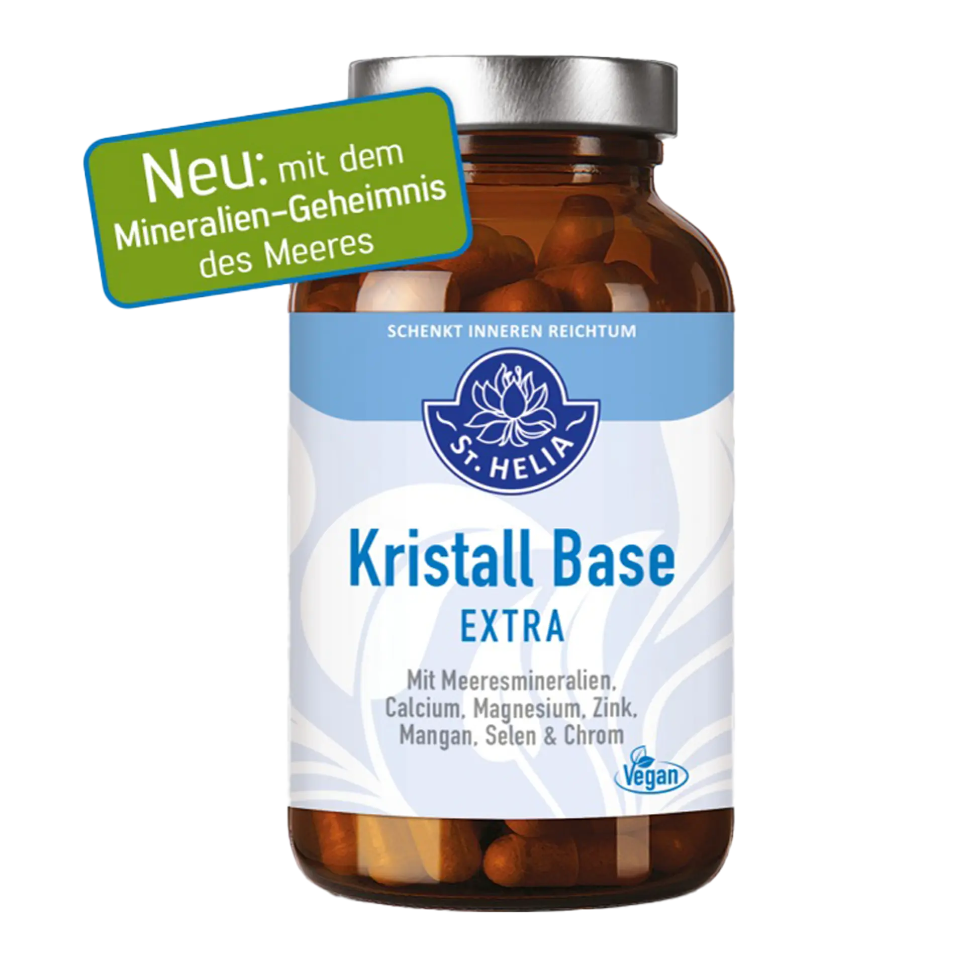 Kristall Base EXTRA von St. Helia beinhaltet 210 Kapseln
