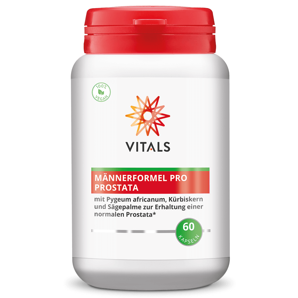 Vitals Mannenformule Pro Prostaat, 60 capsules  EAN: 8716717004157