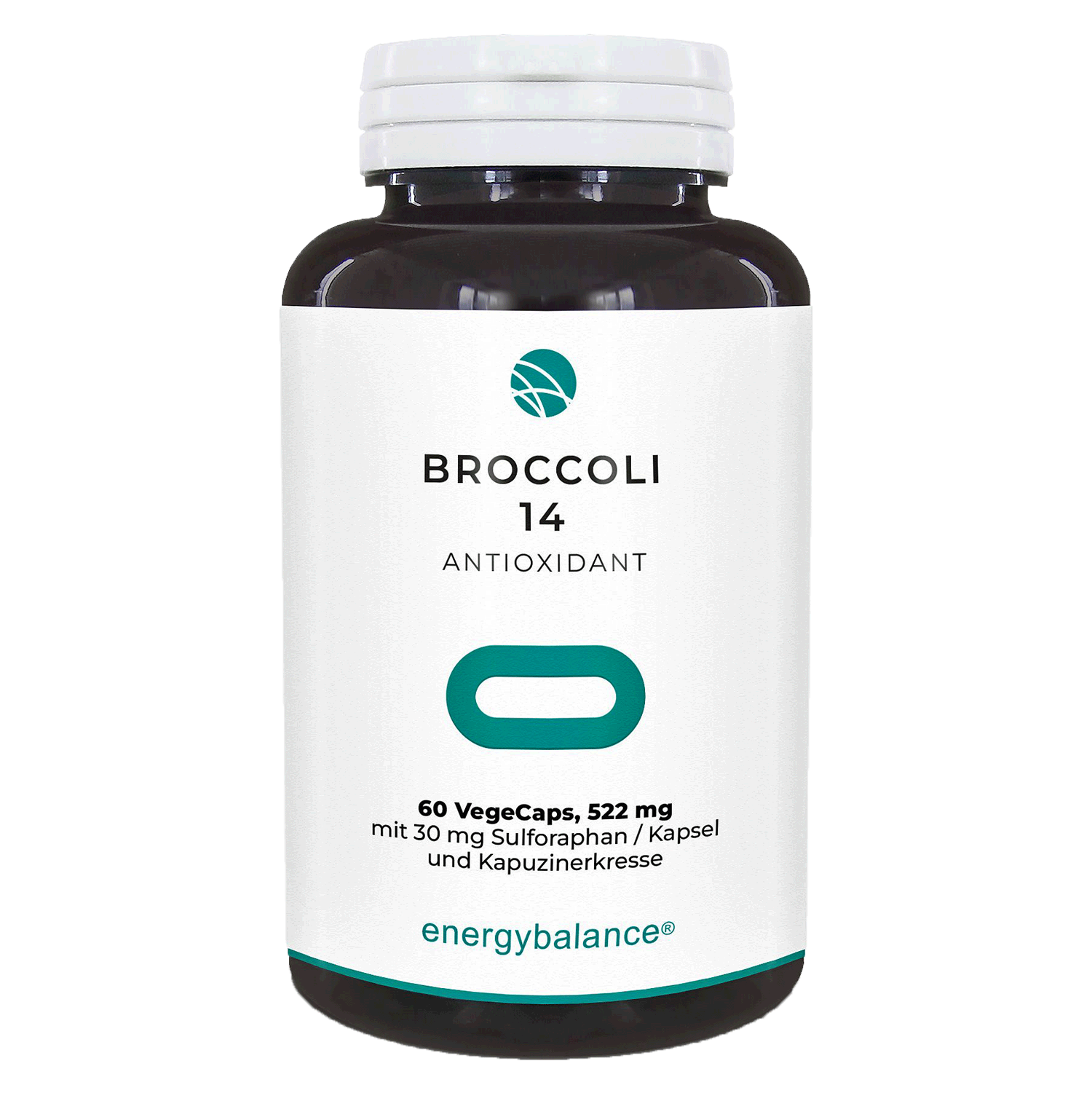 EnergyBalance Broccoli 14 + Kapuzinerkresse, 60 Kapseln Tumor EAN: 7640108201317