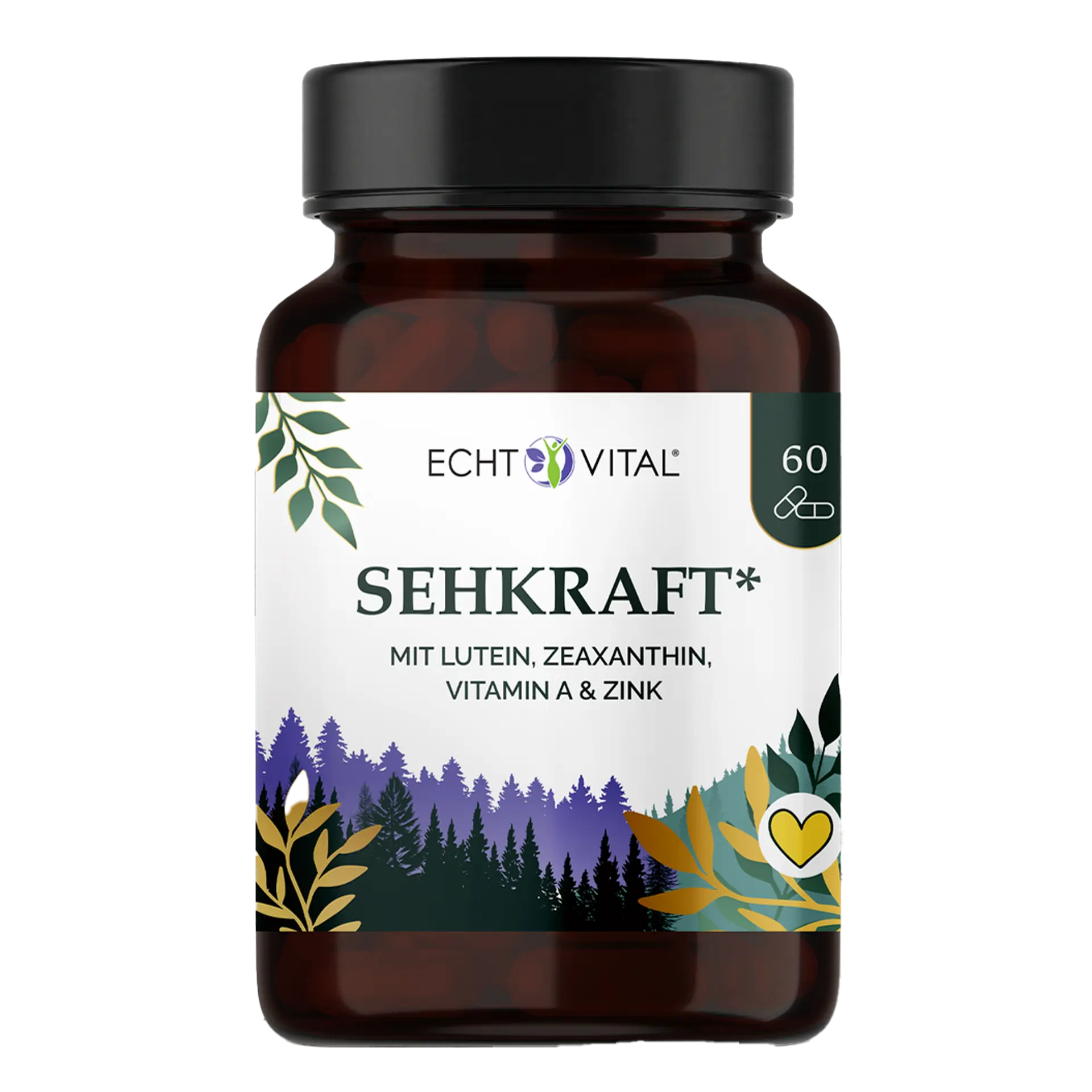 Echt Vital Sehkraft 60 Kapseln. EAN: 4260635734084