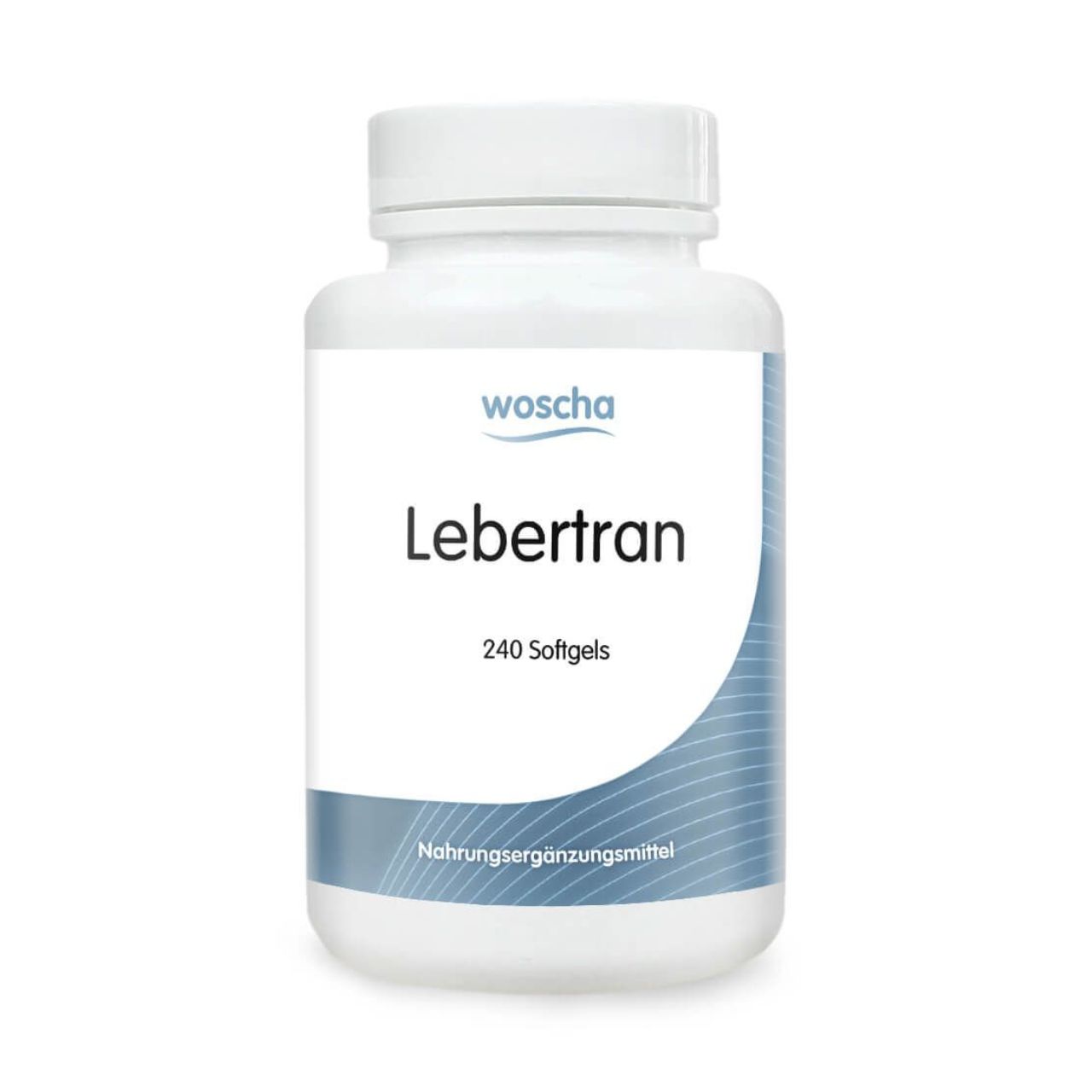 Woscha Lebertran von podo medi beinhaltet 240 Softgels