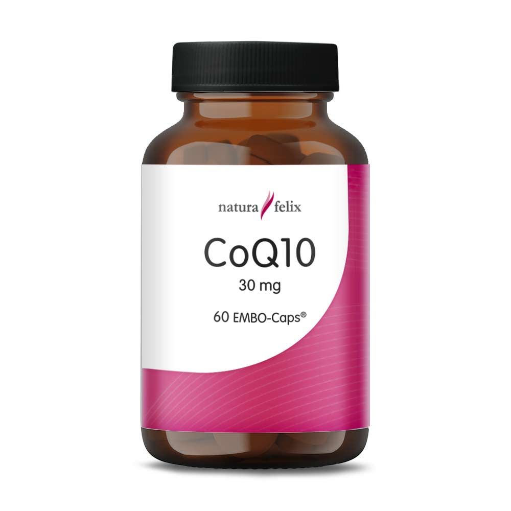 Natura Felix CoQ10 30mg, 60 EMBO-Caps ubichinon EAN: 8717729190319