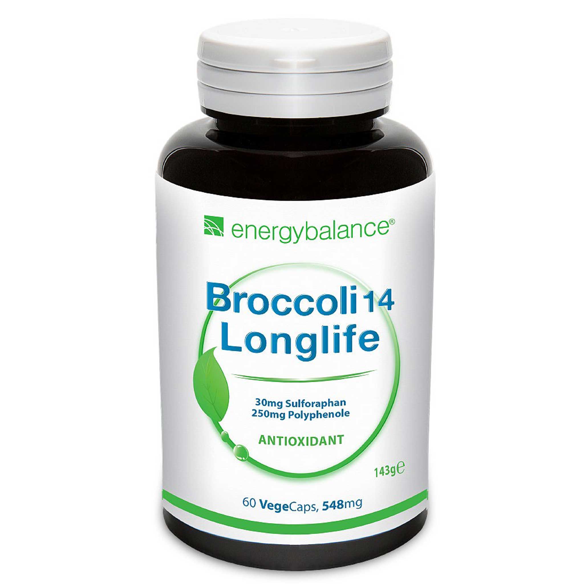EnergyBalance Broccoli 14 Longlife, 60 VegeCaps Krebs EAN: 7640108201645