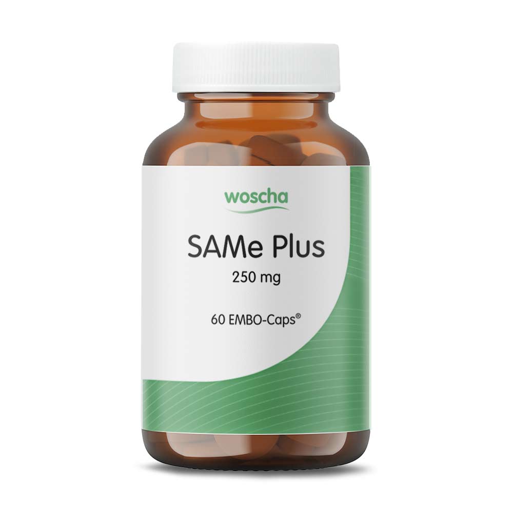 Woscha SAMe Plus mit aktiver Folsäure, 60 EMBO-Caps  EAN: 8717729190869