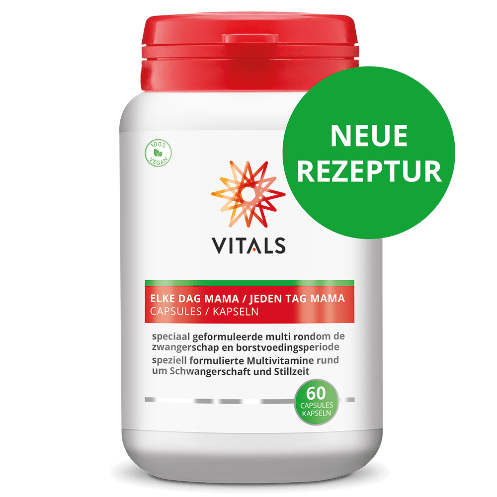 Vitals Jeden Tag Mama Multivitamine, 60 Kapseln  EAN: 8716717004898