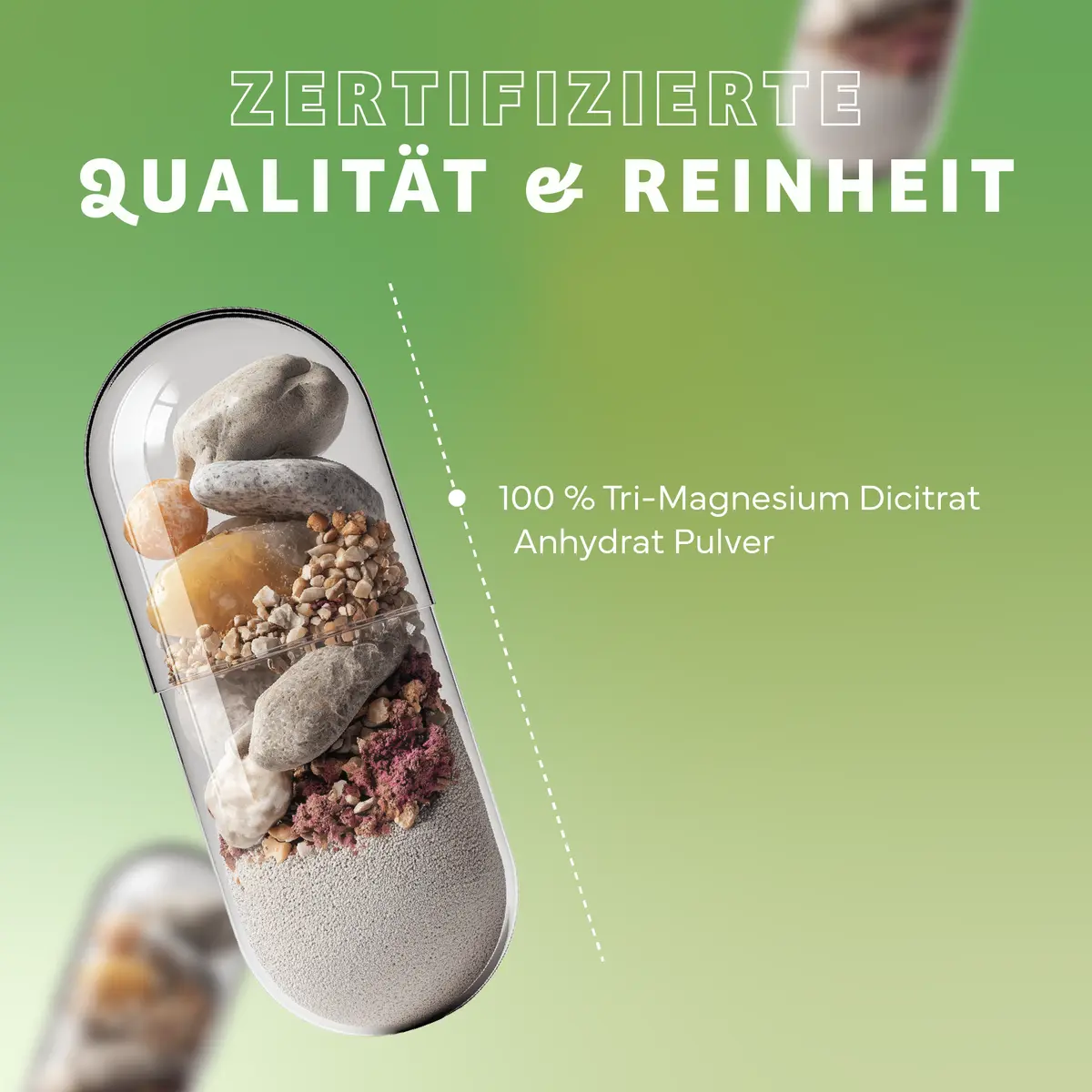 Echt Vital Tri-magnesiumdicitraat capsules, 120 capsules Müdigkeit EAN: 4260635730147