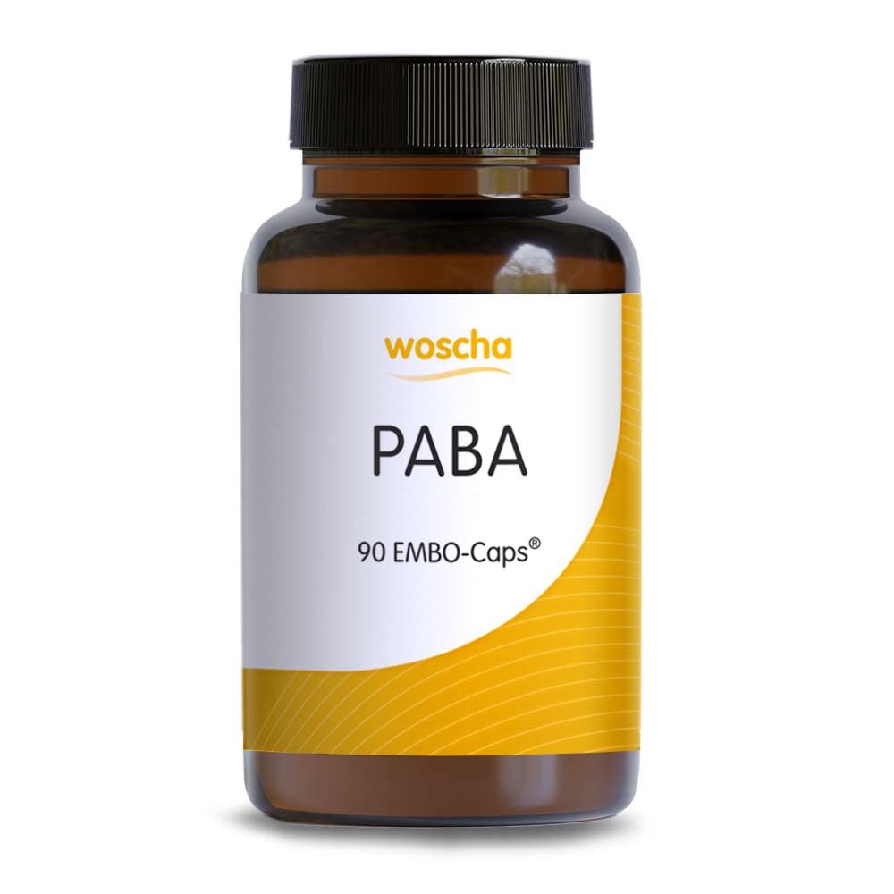 Woscha PABA von podo medi beinhaltet 90 Kapseln