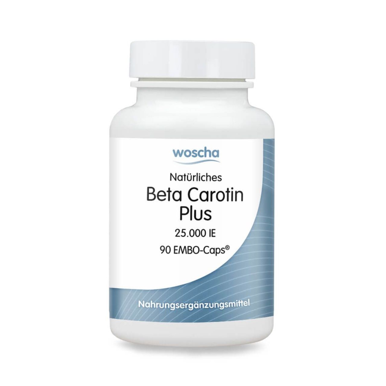 Woscha Natürliches Beta Carotin Plus von podo medi beinhaltet 90 Kapseln