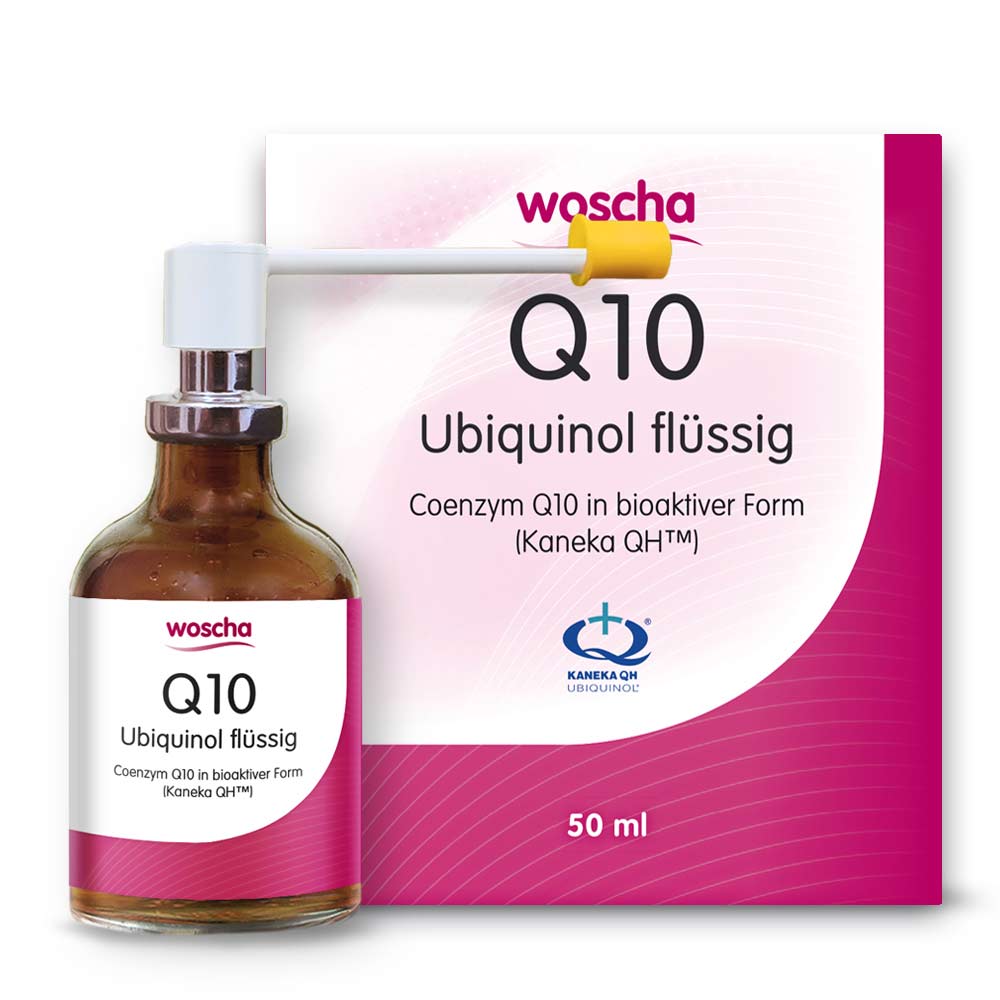 Woscha Q10 Ubiquinol flüssig von podo medi in 50 Milliliter Flasche