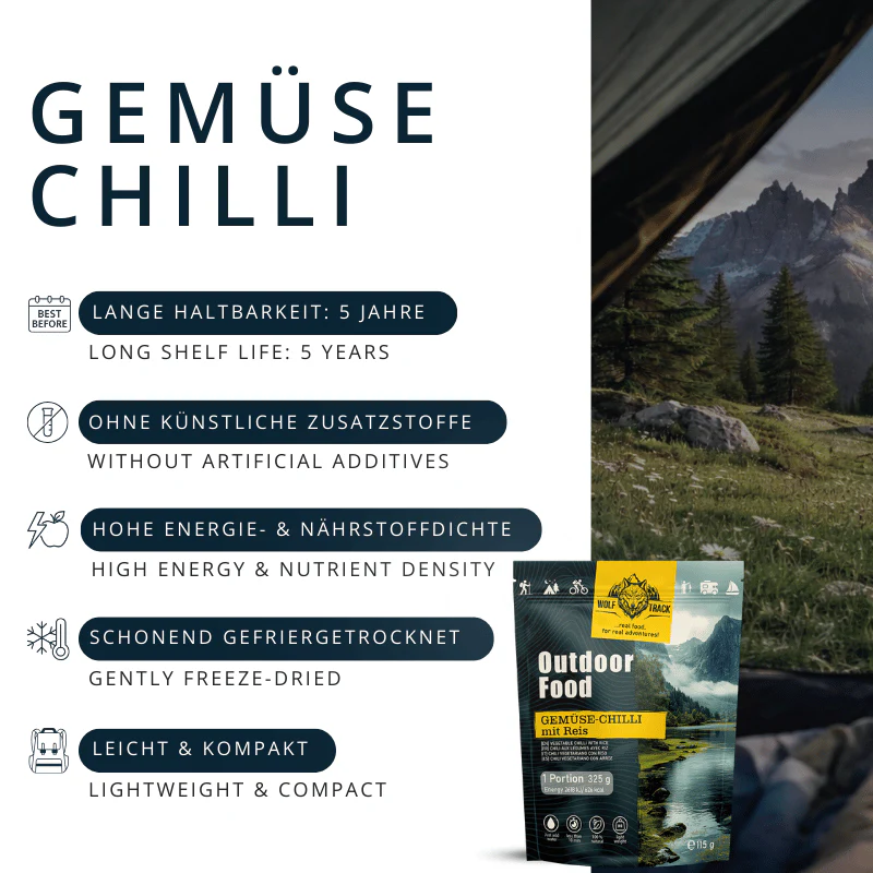 Wolftrack Gemüse Chilli mit Reis  EAN: 9120082323529