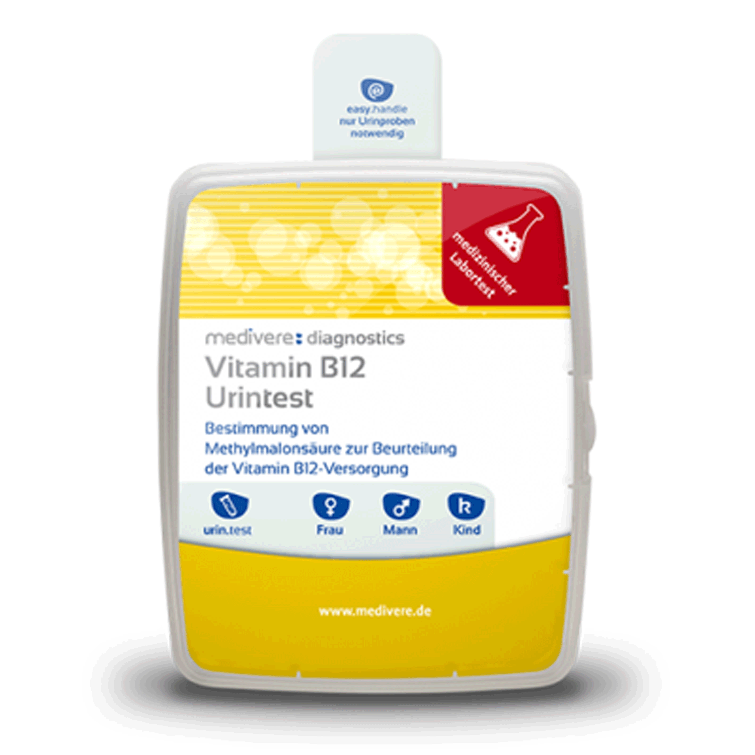 Medivere Vitamin B12 Urintest Medivere Laboranalyse VitaminB12 310015DE VitaminB12 Mangel EAN: 4250570300772