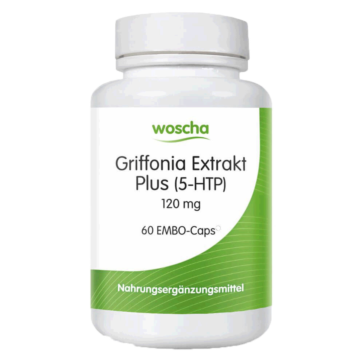 Woscha Griffonia Extrakt Plus podo medi 60 EMBO-CAPS Woscha Griffonia Extrakt Plus von podo medi beinhaltet 60 EMBO-CAPS