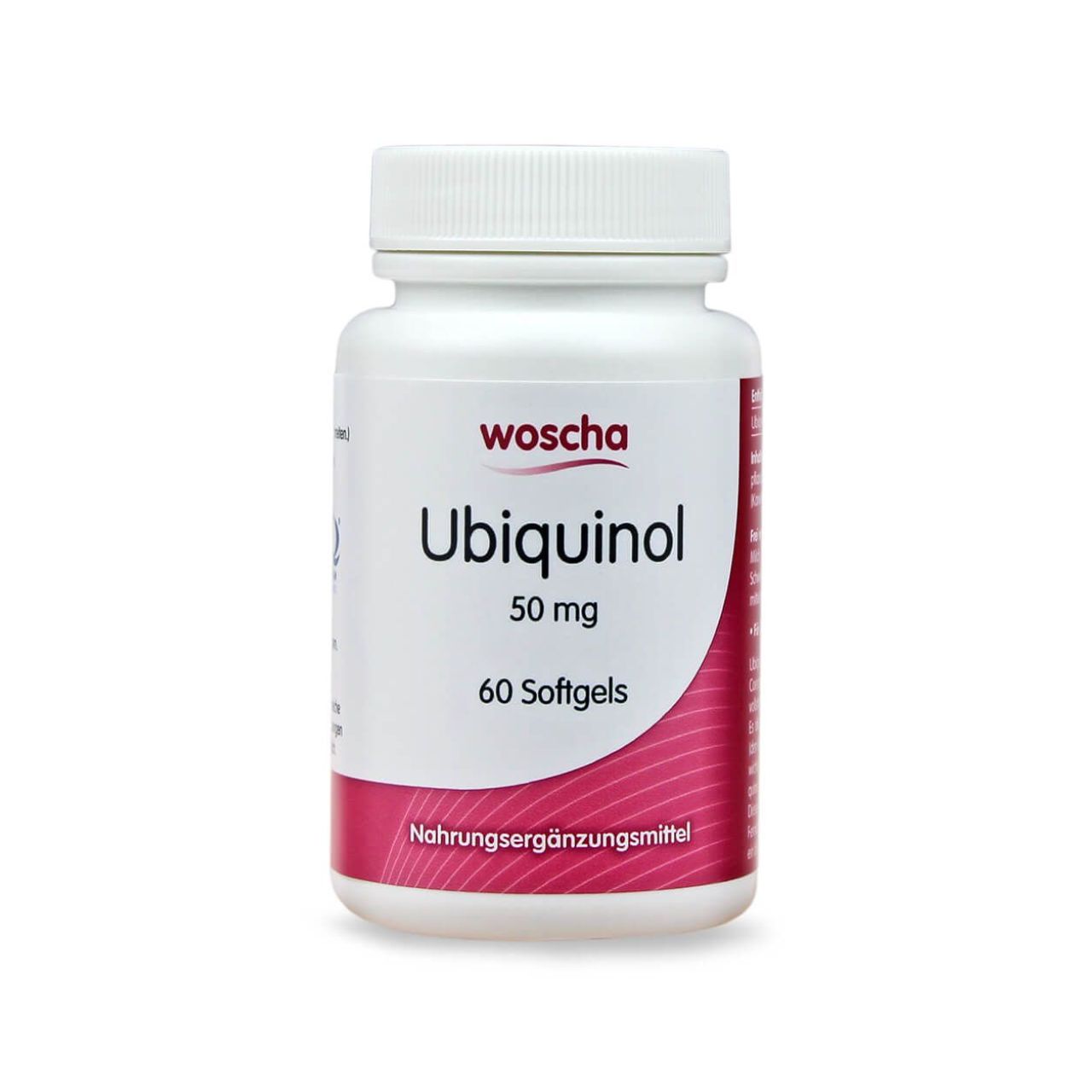 Woscha Ubiquinol 50 mg podo medi 60 Softgels Woscha Ubiquinol 50 Milligramm von podo medi beinhaltet 60 Softgels