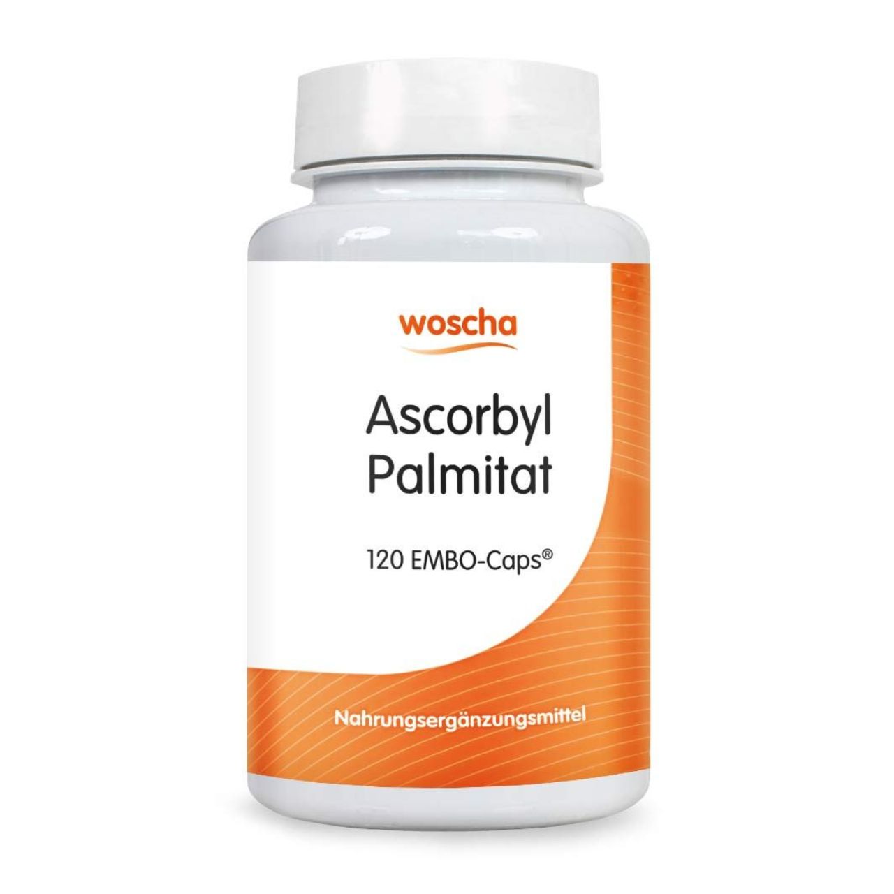 Woscha Ascorbyl Palmitat Vitamin C von podo medi beinhaltet 120 Kapseln