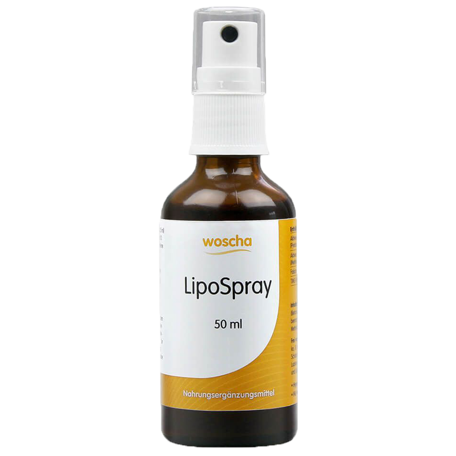 Woscha LipoSpray podo medi 50 ml Woscha LipoSpray für den Homocysteinhaushalt von podo medi in 50 Milliliter Flasche