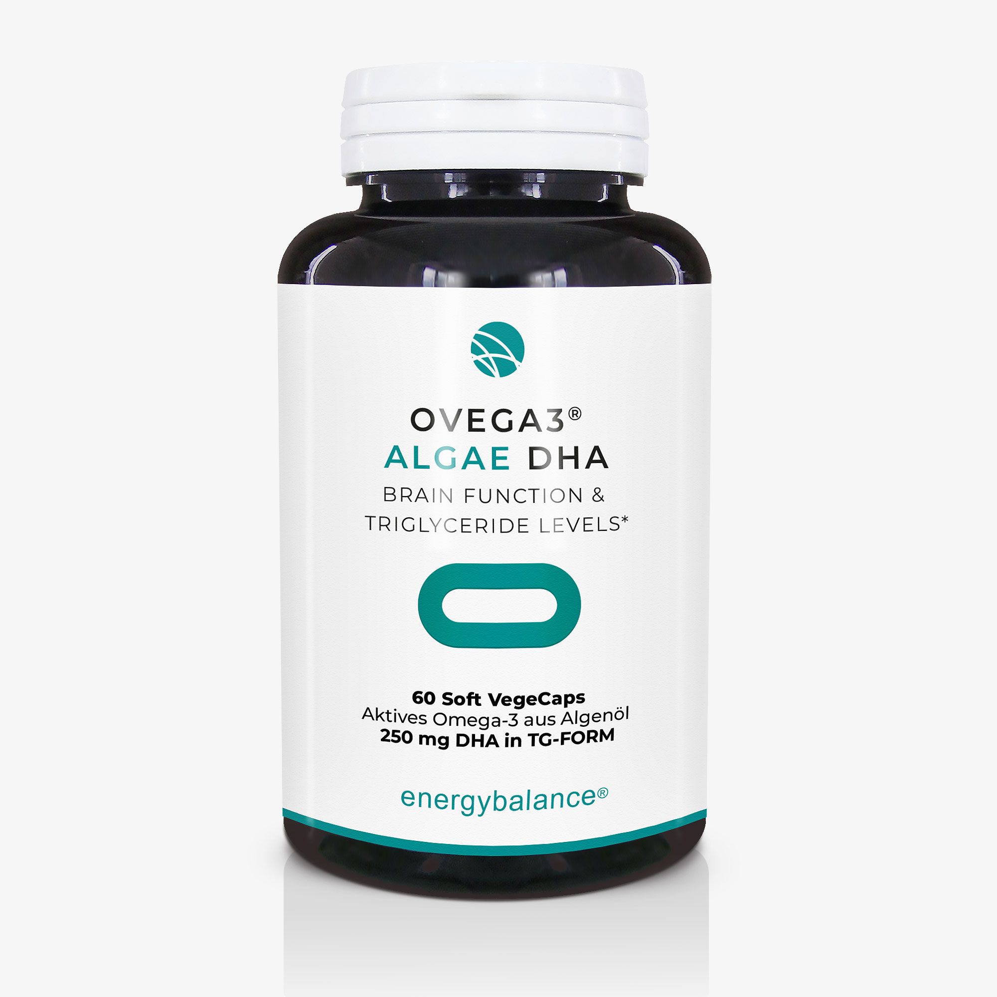 EnergyBalance Ovega3 life DHA Algenöl, 60 Kapseln  EAN: 7640108201522