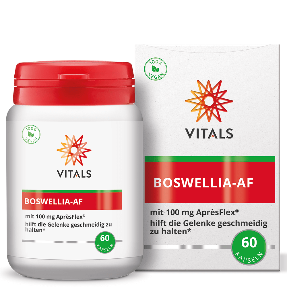 Vitals Boswellia-AF Weihrauch, 60 Kapseln Entzündungshemmend EAN: 8716717003594