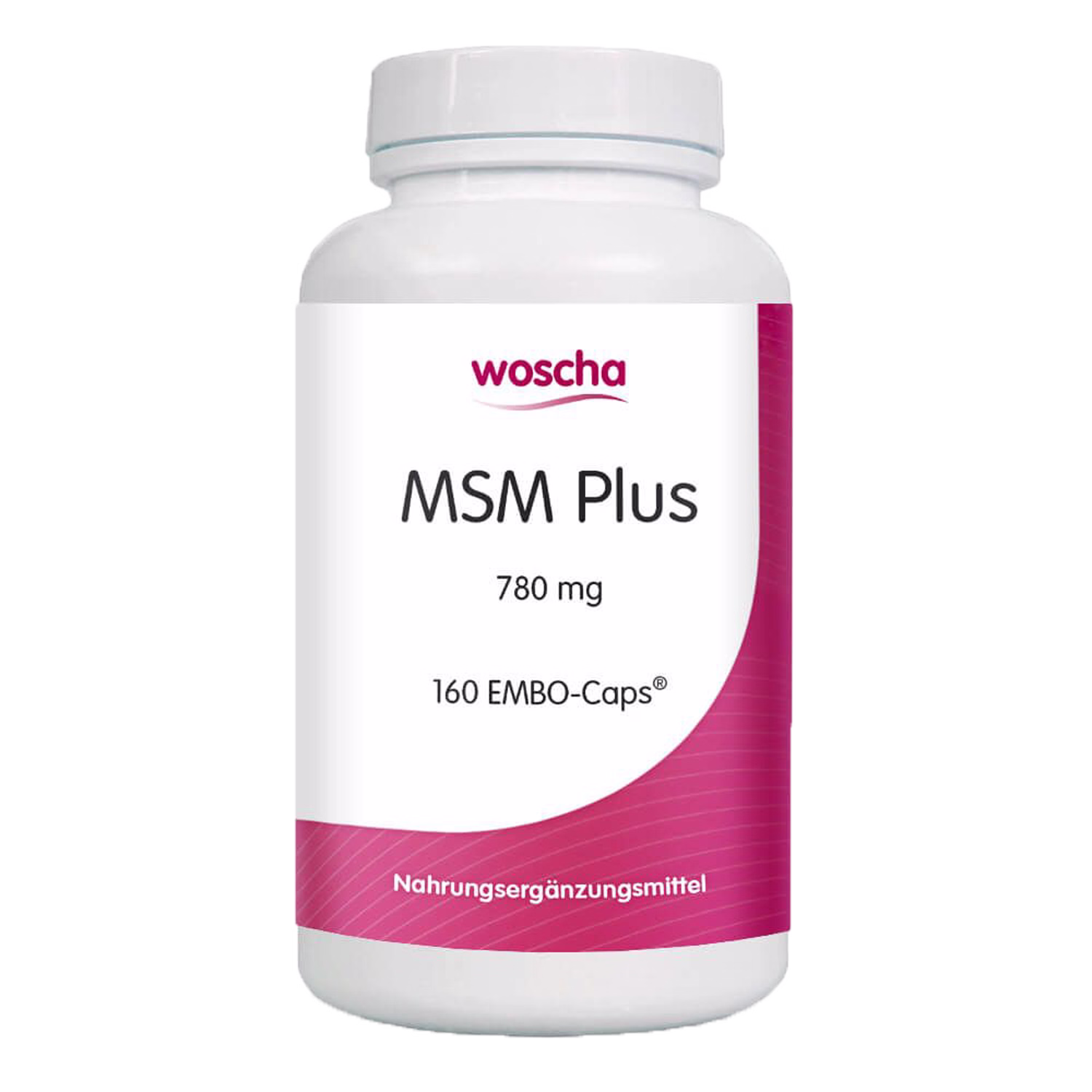 Woscha MSM Plus von podo medi 160 Kapseln Woscha MSM Plus von podo medi beinhaltet 160 Kapseln