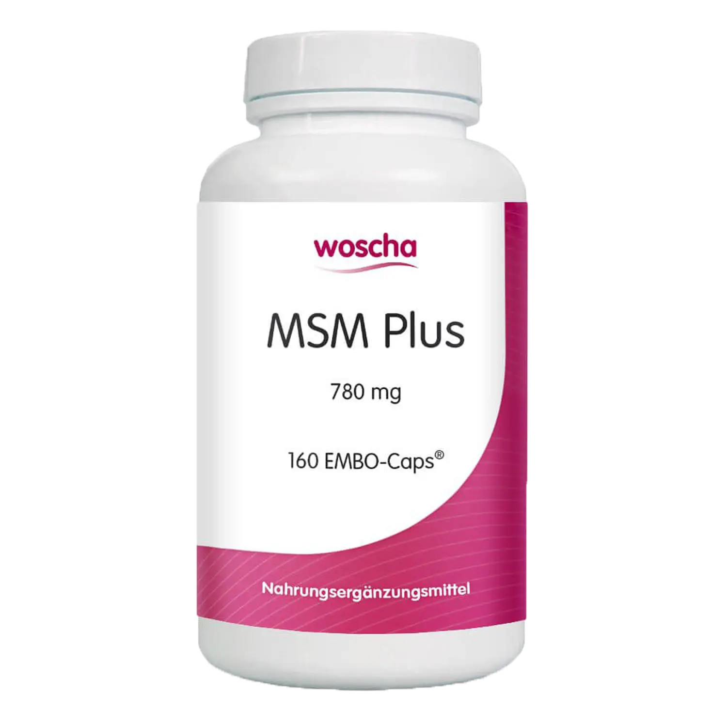 Woscha MSM Plus von podo medi beinhaltet 160 Kapseln