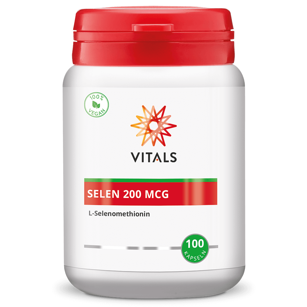 Vitals Selen 200 mcg, 100 Kapseln  EAN: 8716717000722