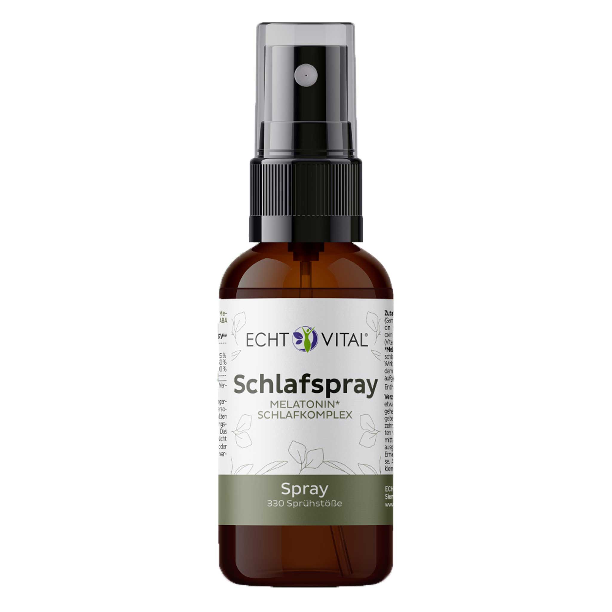 Schlafspray von Echt Vital beinhaltet 50 Milliliter