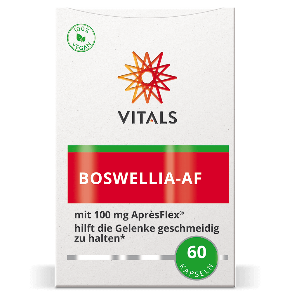Vitals Boswellia-AF Weihrauch, 60 Kapseln Entzündungshemmend EAN: 8716717003594