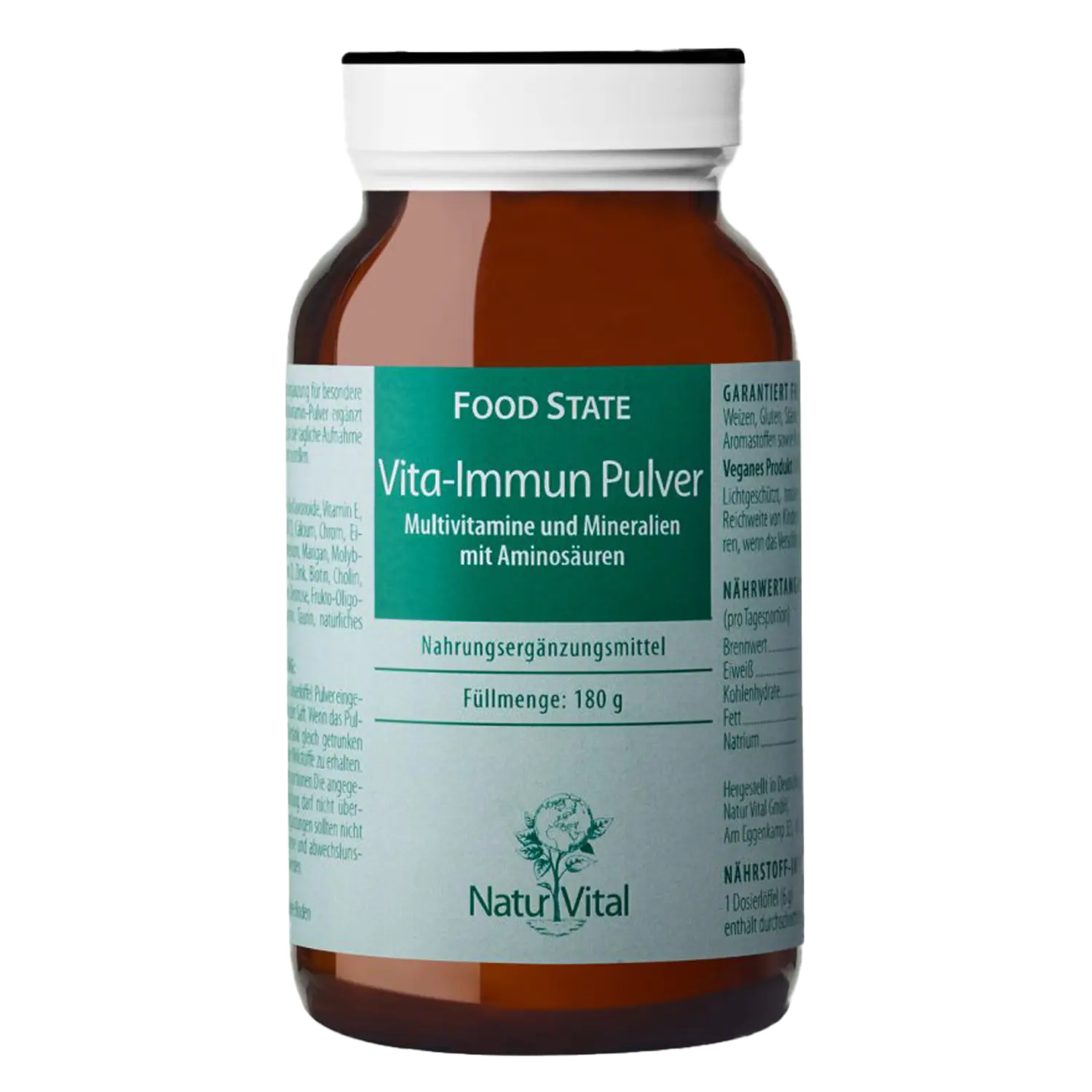Natur Vital Vita-Immun Pulver FOOD STATE, 180 g  EAN: 4262512990699