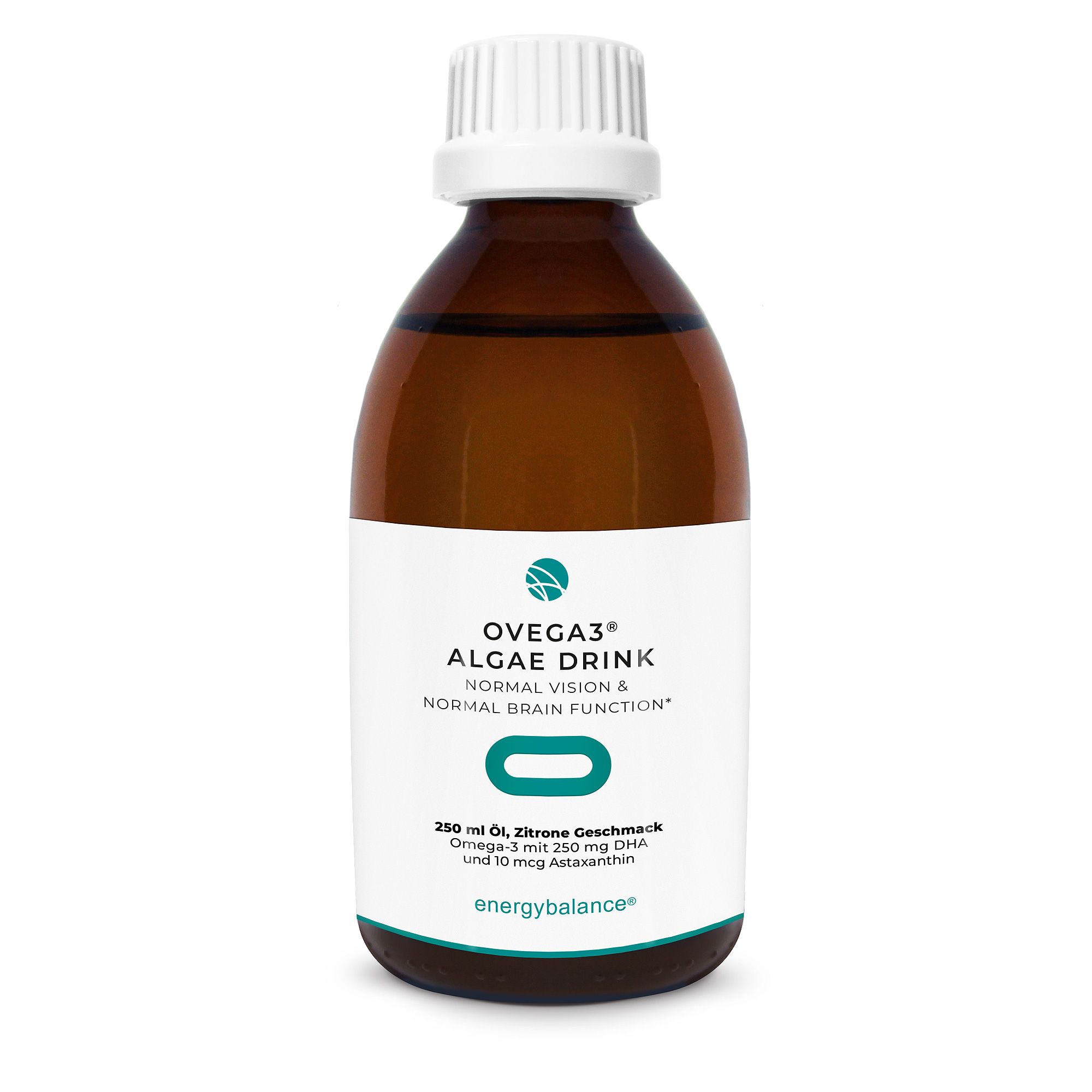 EnergyBalance Ovega3 life drink DHA Algenöl, 250 ml  EAN: 7640108201539