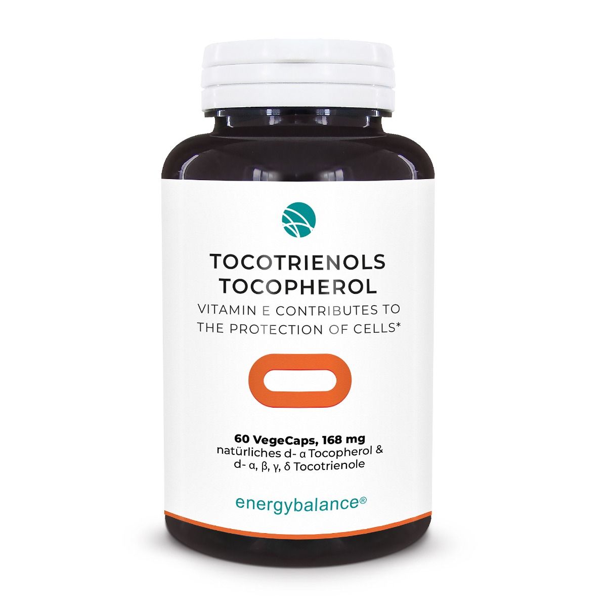 EnergyBalance Tocotrienols + Tocopherol, 60 vegetarian capsules  EAN: 7640108201171
