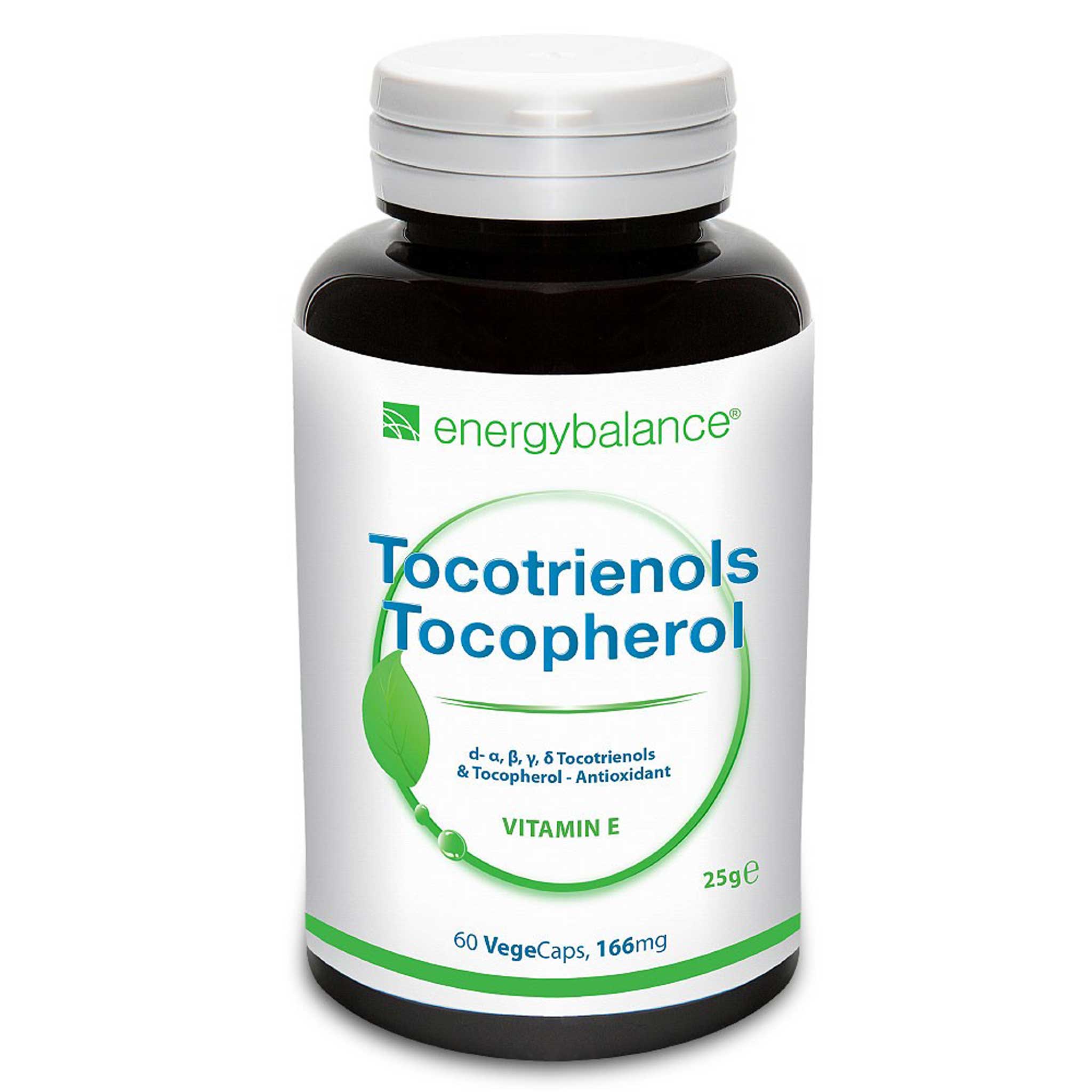 Tocotrienols + Tocopherol Vitamin E, 60 VegeCaps