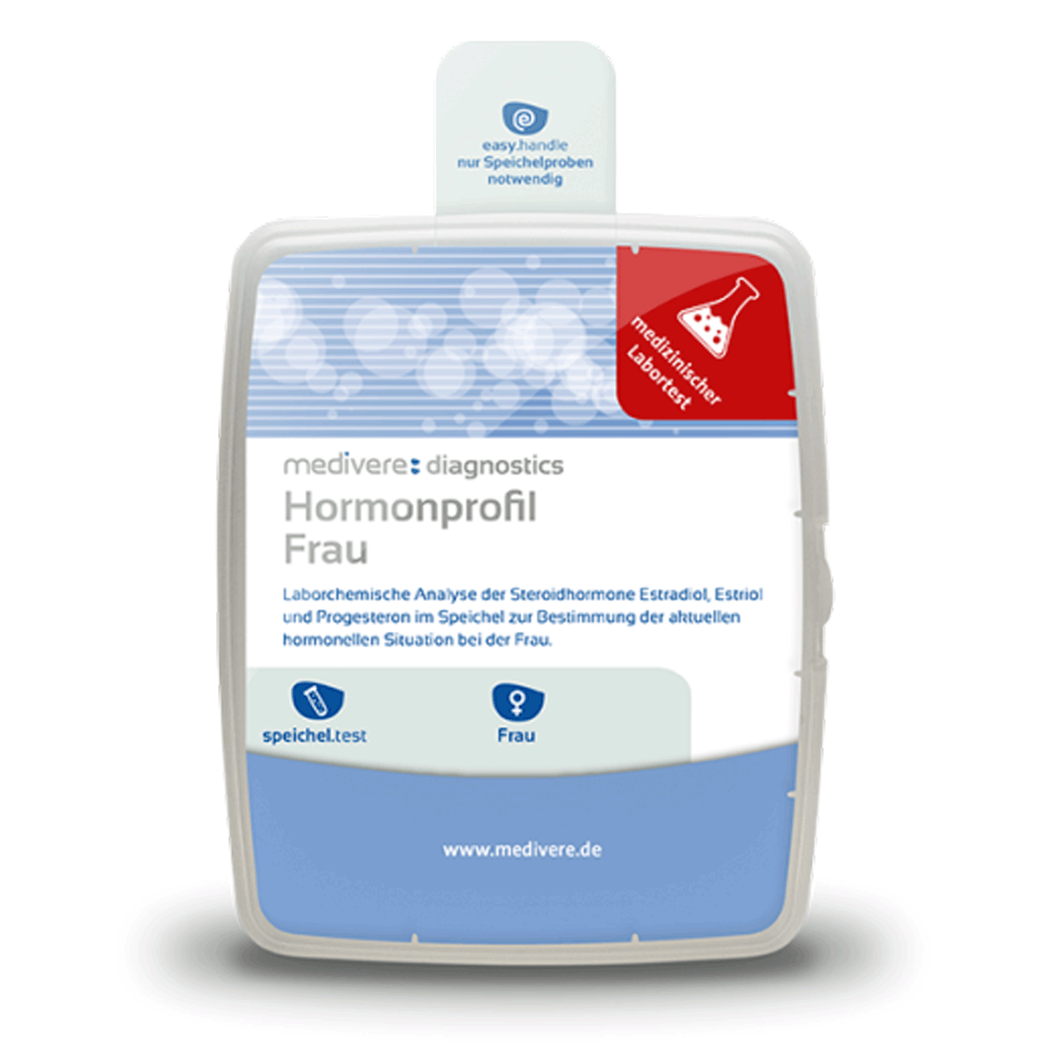 Medivere Female hormone profile Medivere laboratory analysis of hormone status 110018EN Cycle EAN: 4250570300017