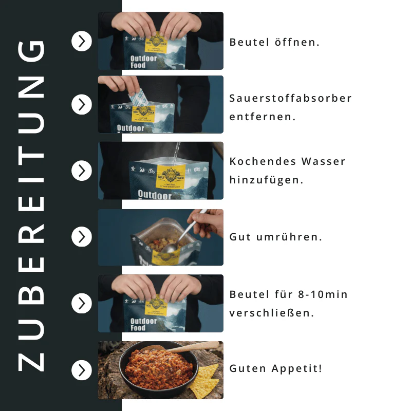 Wolftrack Gemüse Chilli mit Reis  EAN: 9120082323529