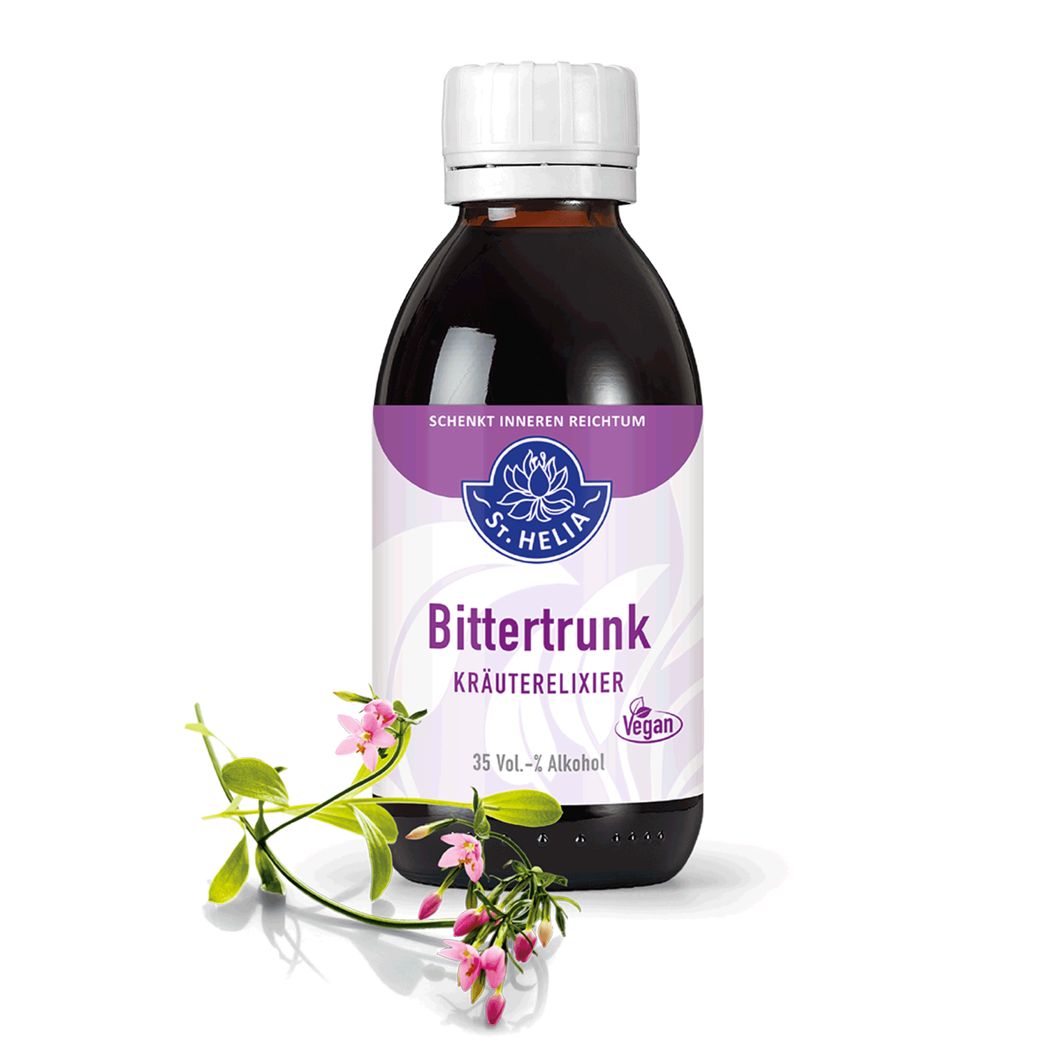 Bittertrunk Kräuterelixier St. Helia 150 ml Bittertrunk Kräuterelixier von St. Helia in 150 Milliliter Flasche