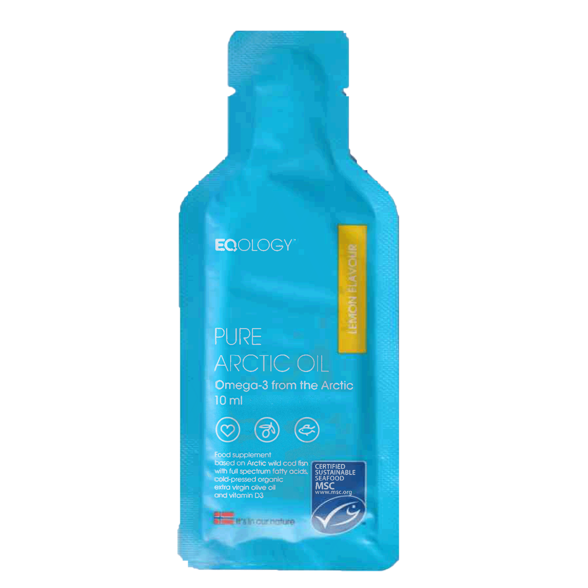 EQOLOGY Pure Arctic Oil Travel Pouch, 10 ml EQOLOGY Pure Arctic Oil Travel Pouch, 10 ml