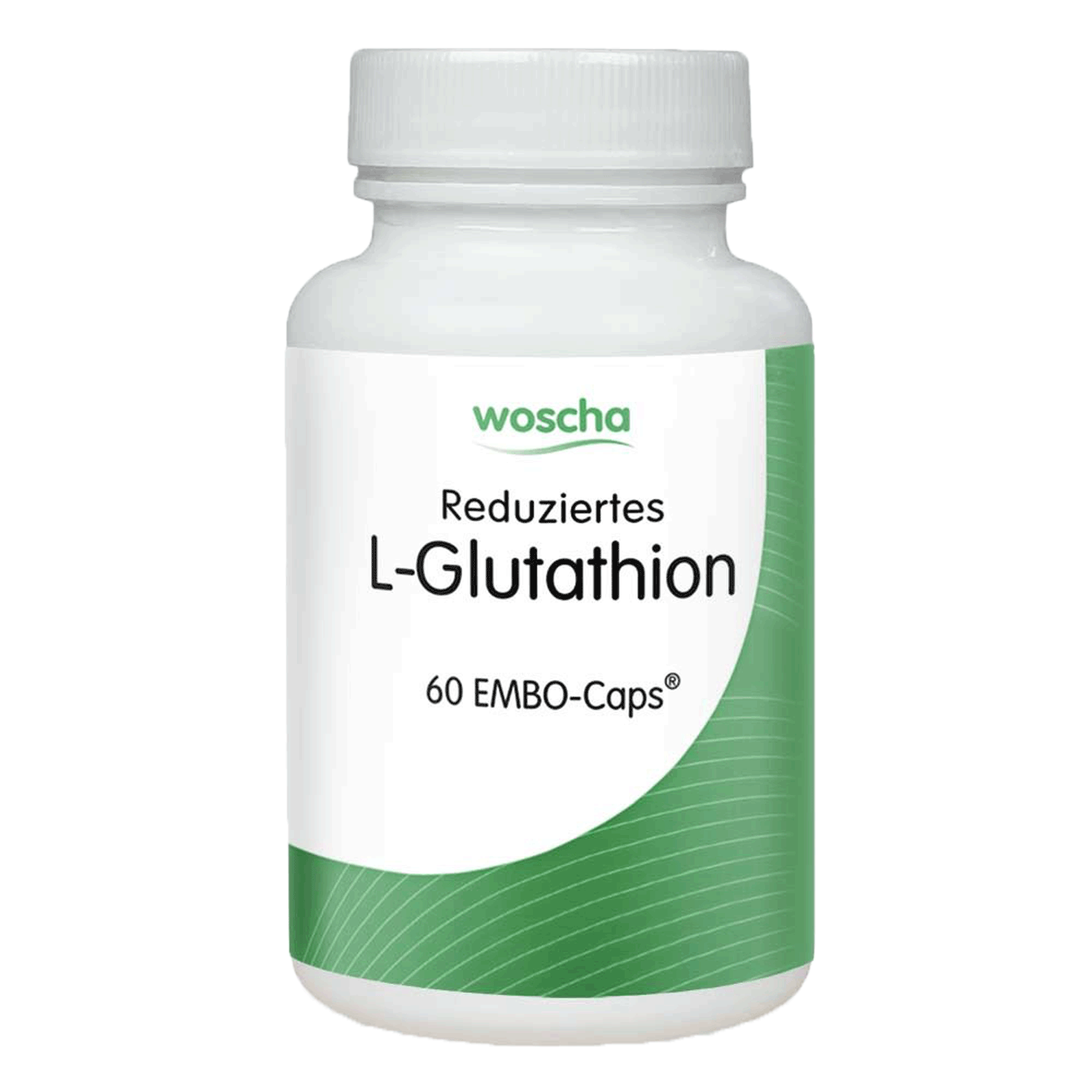 Woscha Reduziertes L-Glutathion podo medi 60 Kapseln Woscha Reduziertes L-Glutathion von podo medi beinhaltet 60 Kapseln