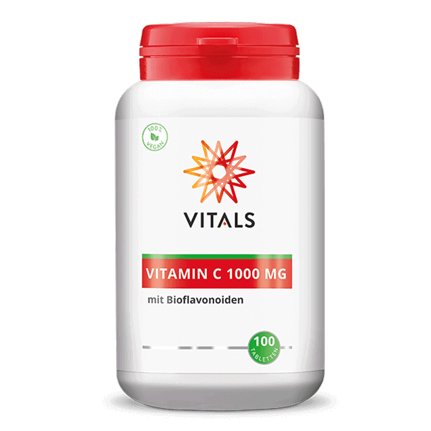 Vitals Vitamin C 1000 mg, 100 Tabletten  EAN: 8716717000067