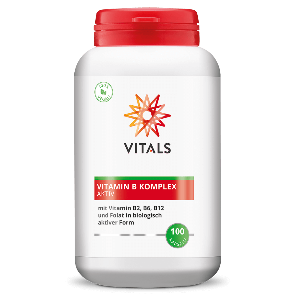 Vitals Vitamin B Komplex Aktiv, 100 Kapseln  EAN: 8716717002610