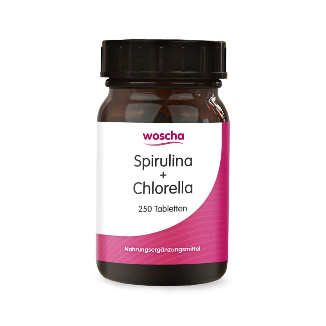 Woscha Spirulina + Chlorella von podo medi beinhaltet 250 Tabletten