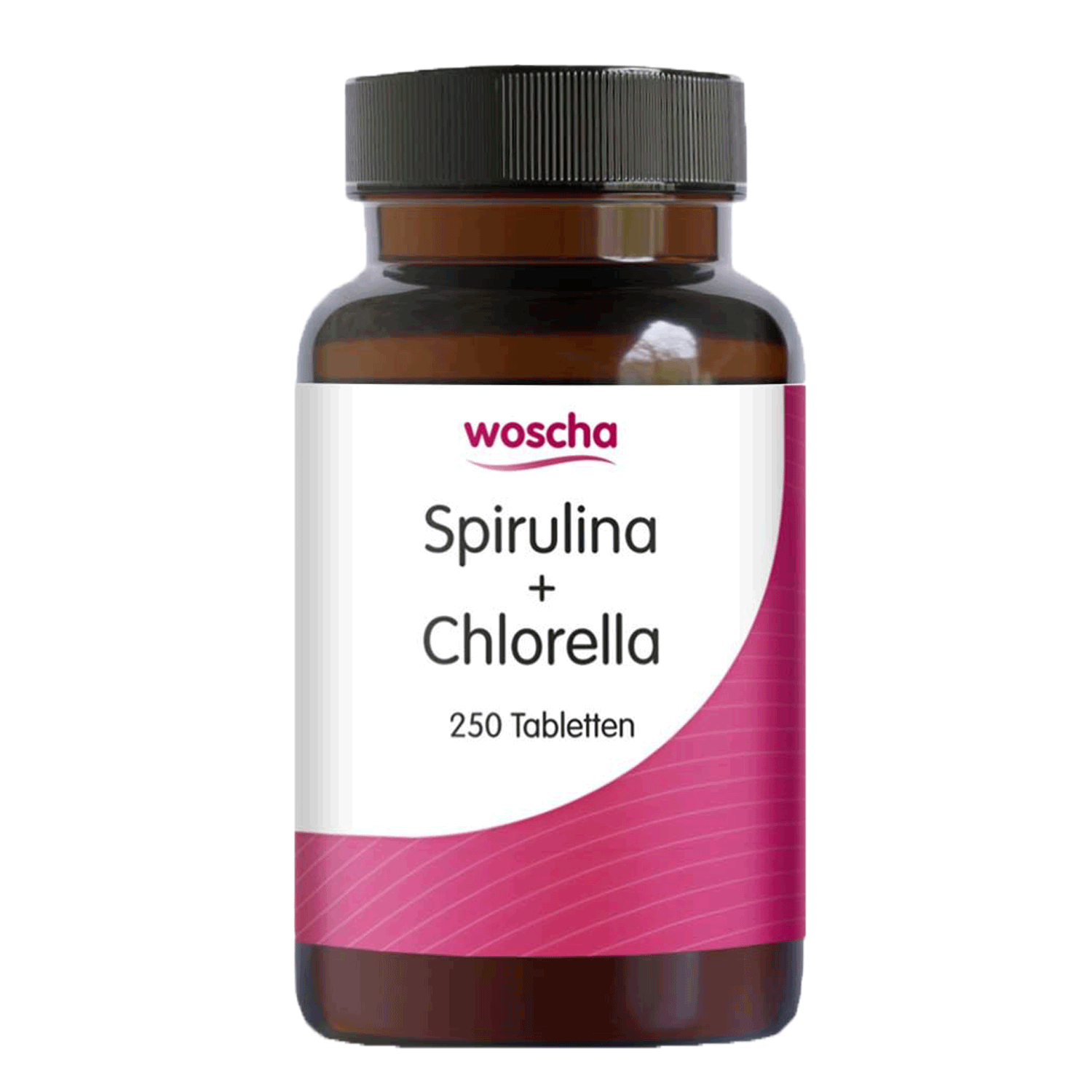 Woscha Spirulina + Chlorella podo medi 250 Tabletten Woscha Spirulina + Chlorella von podo medi beinhaltet 250 Tabletten