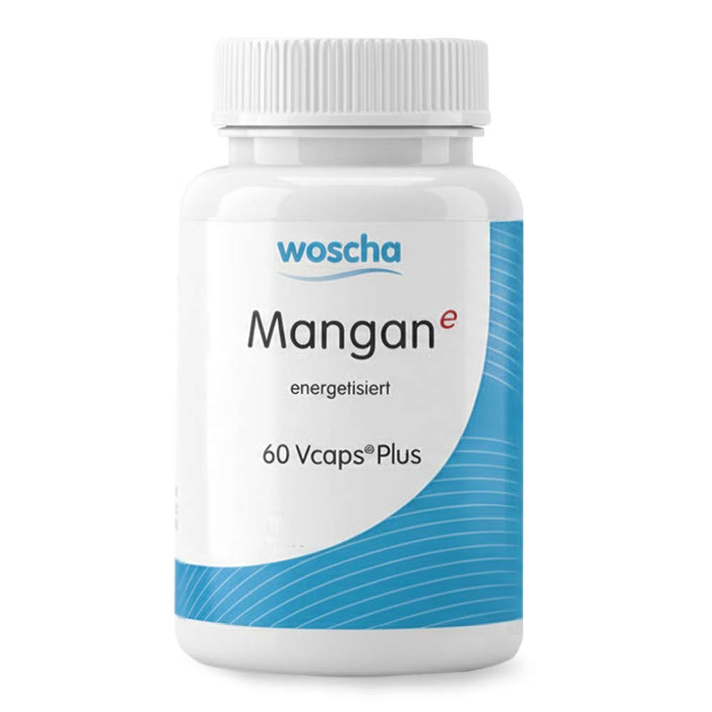Woscha Mangan energetisiert von podo medi beinhaltet 60 Kapseln