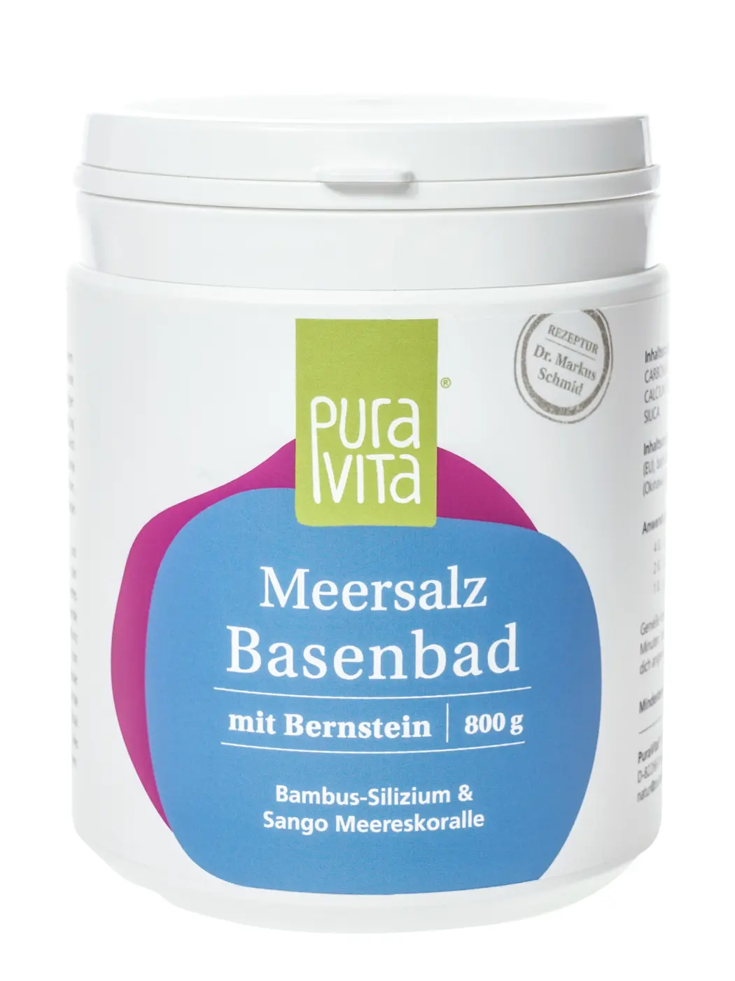 PuraVita Meersalz Basenbad, 800 g  EAN: