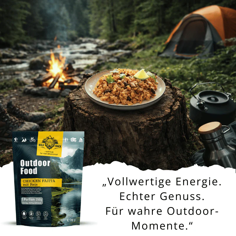 Wolftrack Chicken Fajita mit Reis  EAN: 9120082323574