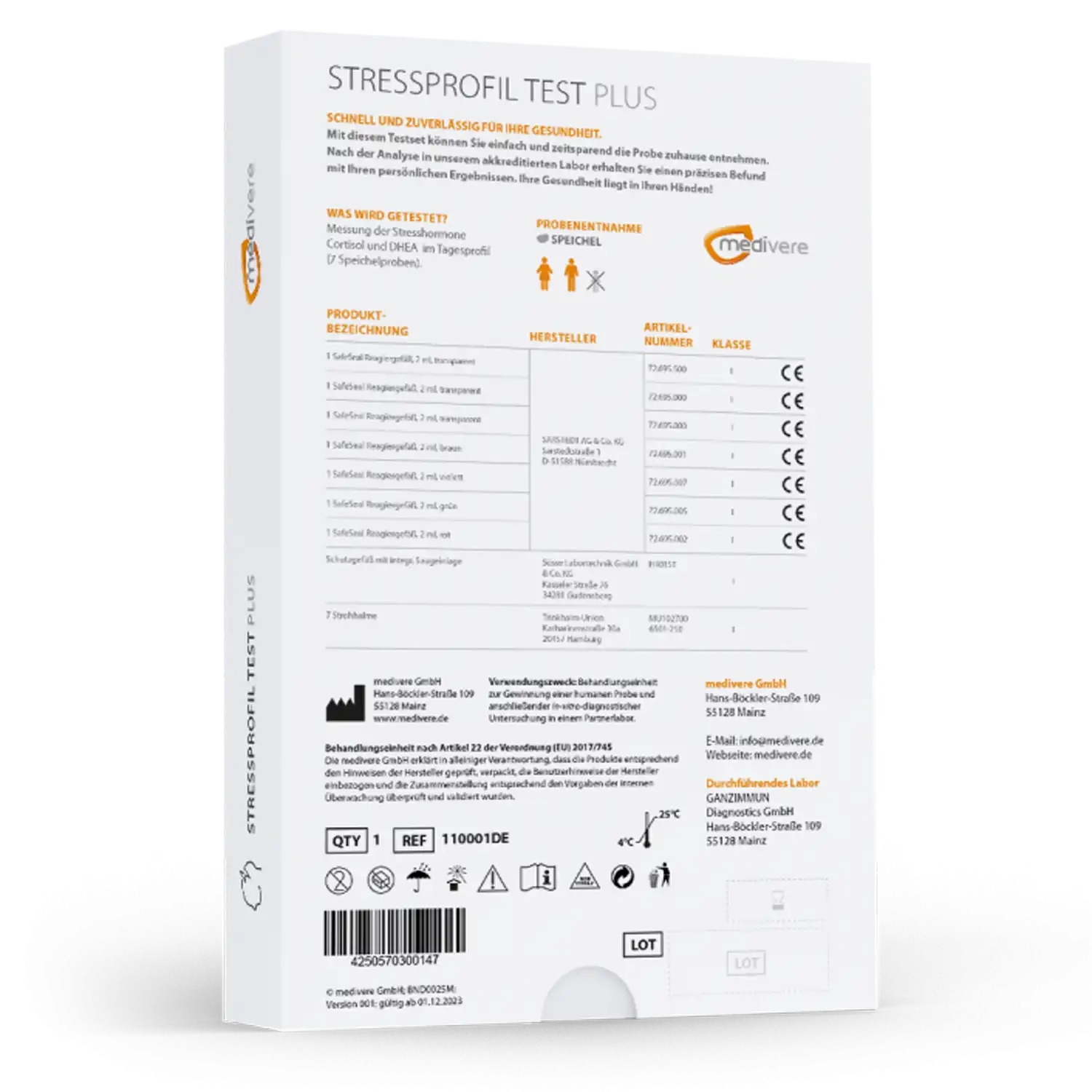 Stressprofil Test Plus