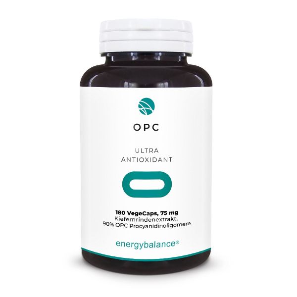 EnergyBalance OPC Kieferrindenextrakt, 180 VegeCaps Oxidativer Stress EAN: 7640108209337
