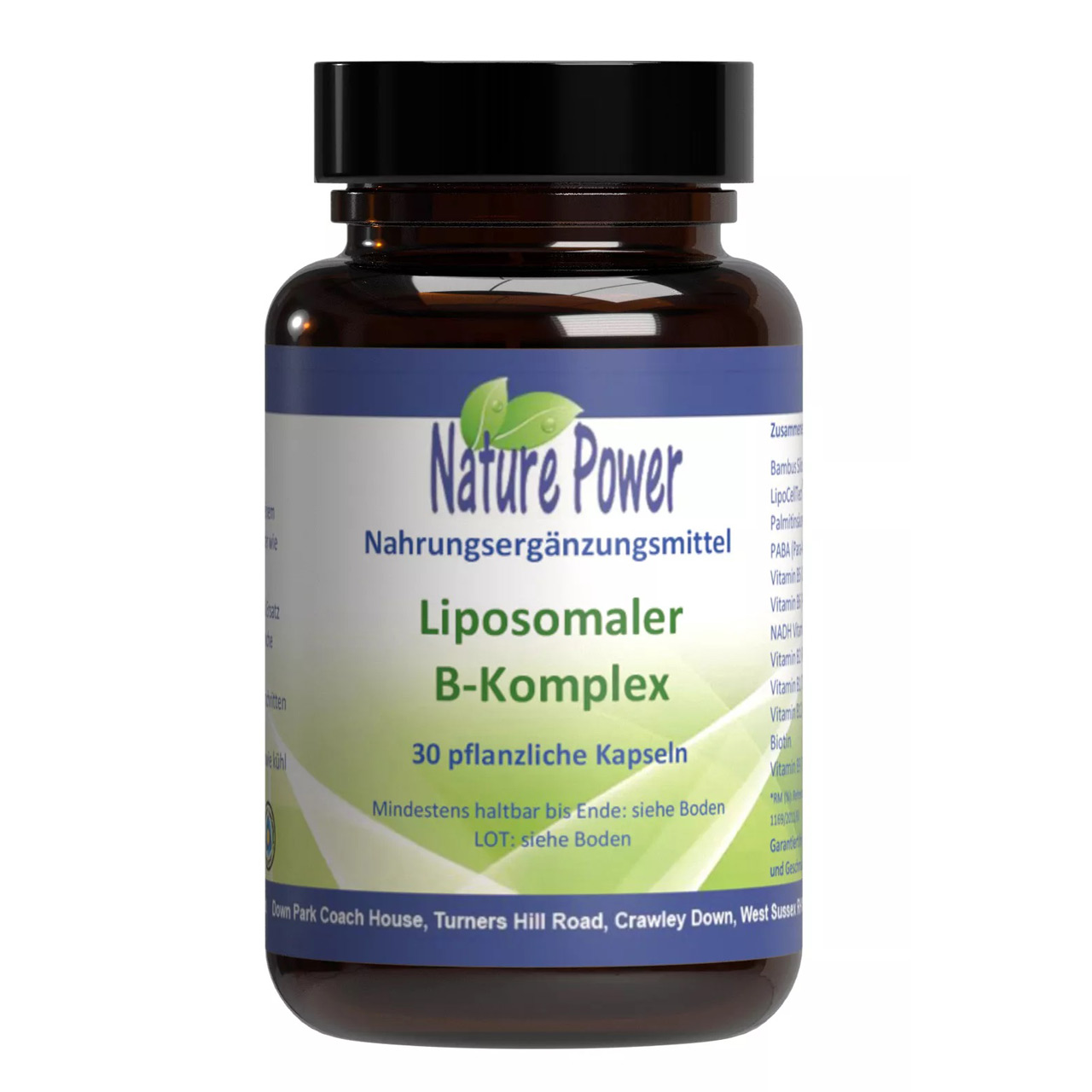 Liposomaler B-Komplex, 30 Kapseln