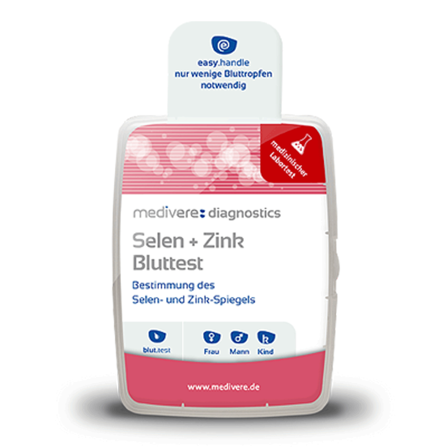 Medivere Selen + Zink Bluttest Medivere Laboranalyse Selen Zink 510022DE EAN: 4250570302424