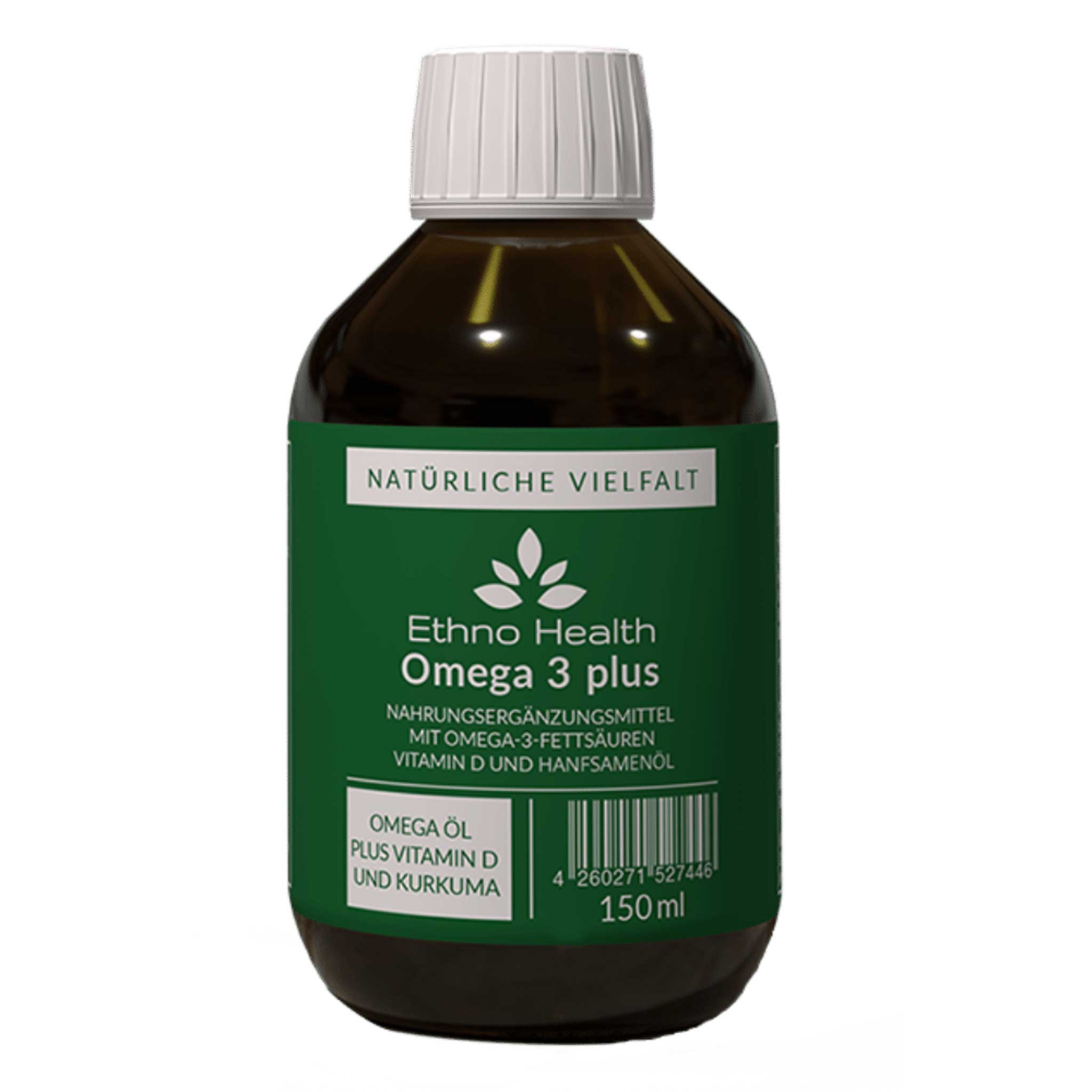 Omega 3 Plus von Ethno Health in 150 Milliliter Packung