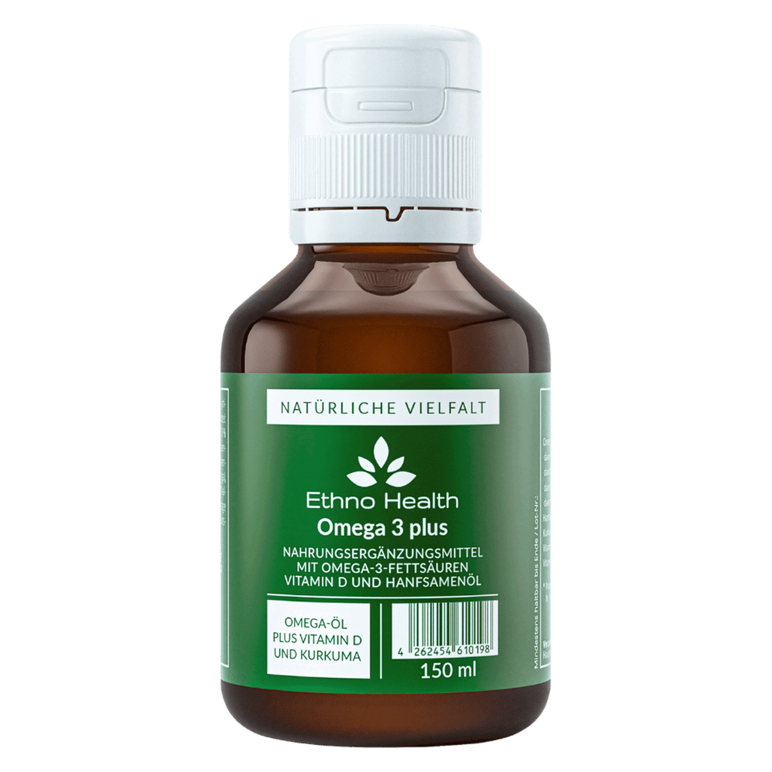 Omega 3 Plus Ethno Health 150 ml Omega 3 Plus von Ethno Health in 150 Milliliter Packung